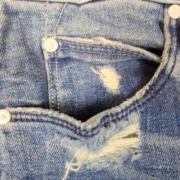 Mother The Stunner Ankle Fray in Graffiti Girl - Picture 5 of 16